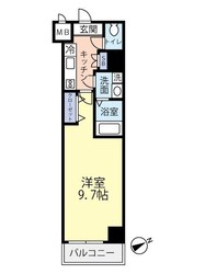 グランヴァン東中野IIIの物件間取画像